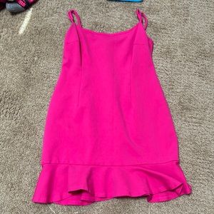 HOT PINK FOREVER 21 DRESS